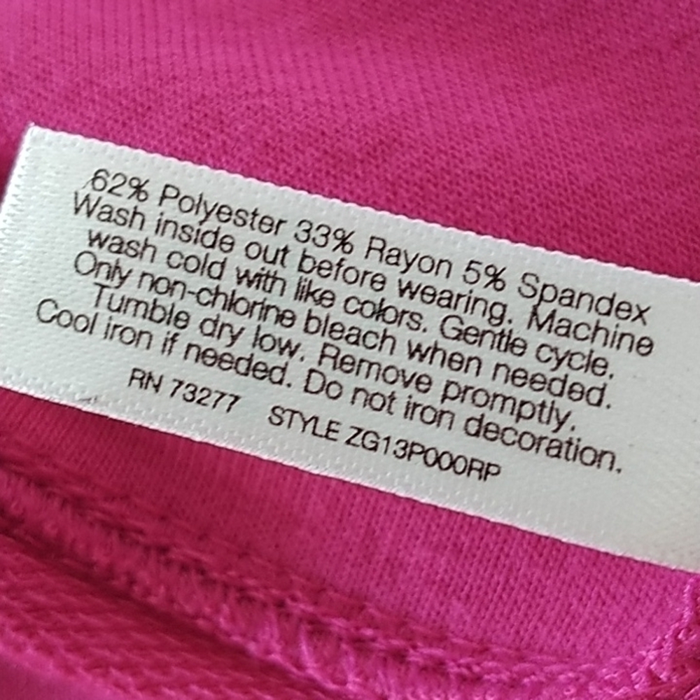 So Jersey Pink Shorts Pajama Set "More Kindness"  XS - Picture 8 of 10